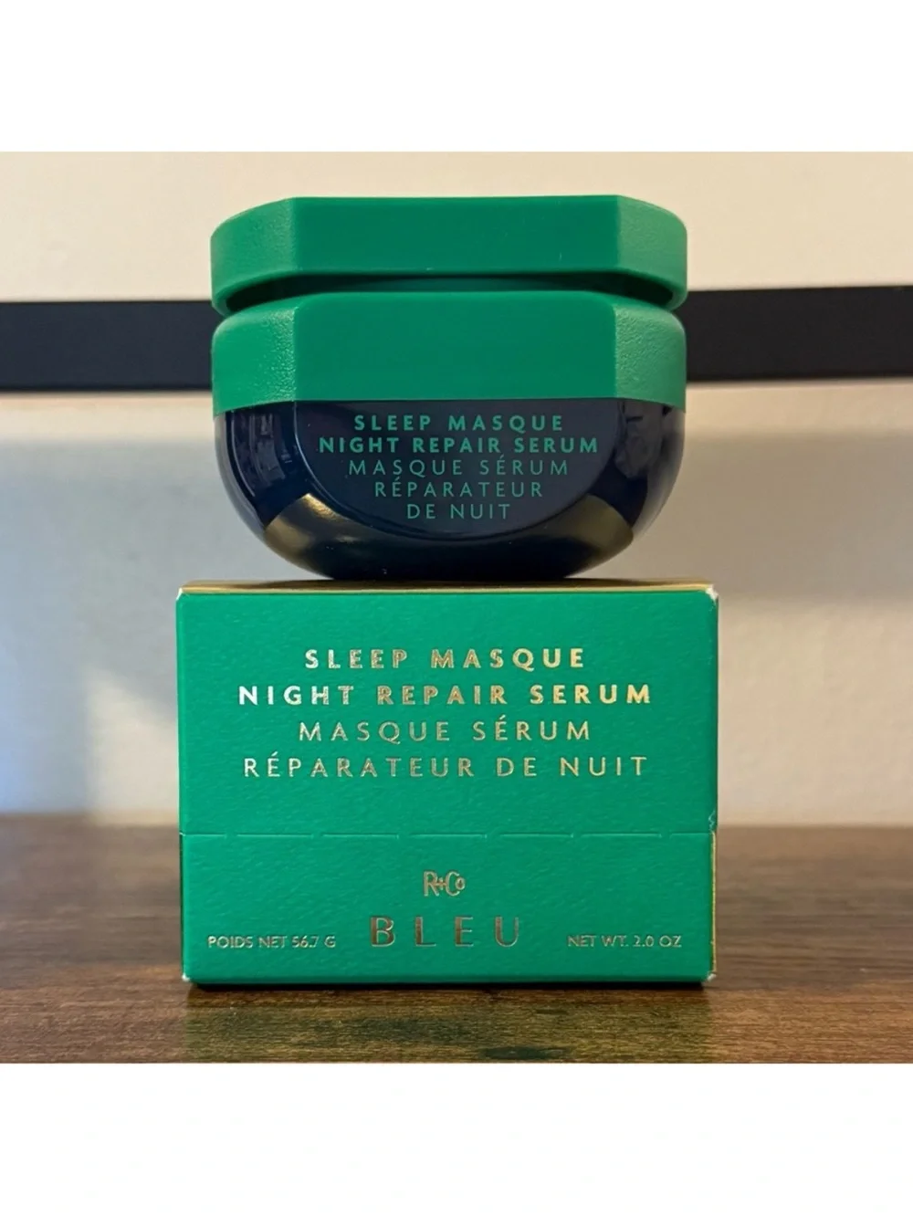 R+Co Bleu Sleep Masque Night Repair Serum Midnight Magic Full Size 2 oz/ 57 g